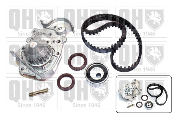 Water Pump & Timing Belt Kit (QBPK5590)