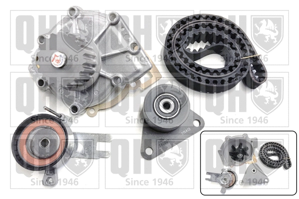 Water Pump & Timing Belt Kit (QBPK8010)