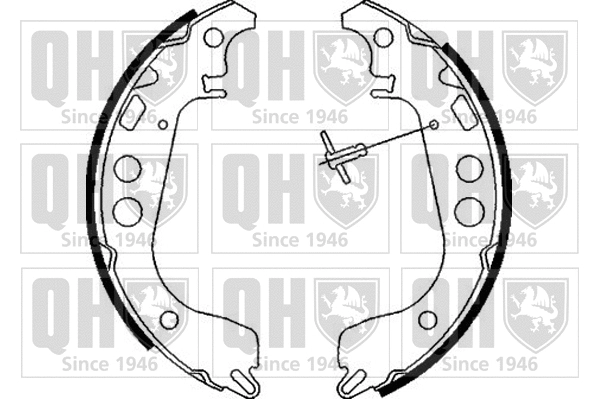 Brake Shoe Set (BS1058)