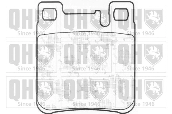 Brake Pad Set, disc brake (BP706)