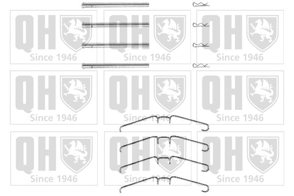 Accessory Kit, disc brake pad (BFK867)