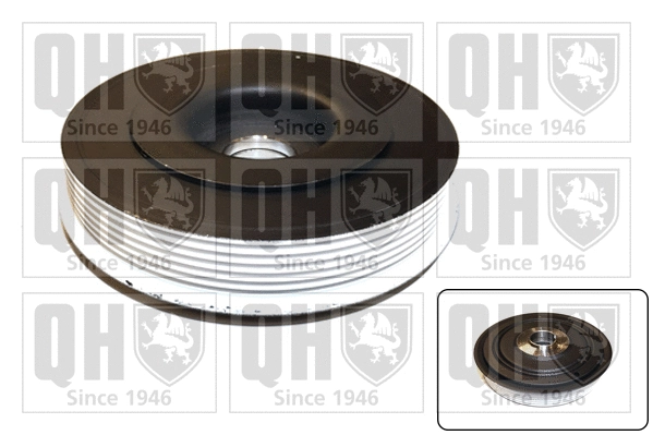 Belt Pulley, crankshaft (QCD83)