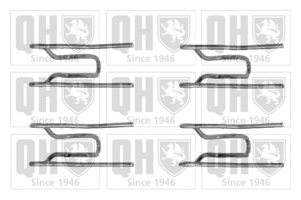Accessory Kit, disc brake pad (BFK853)