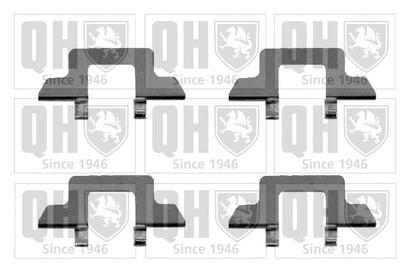 Accessory Kit, disc brake pad (BFK897)