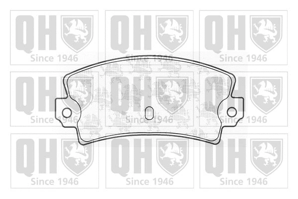 Brake Pad Set, disc brake (BP544)