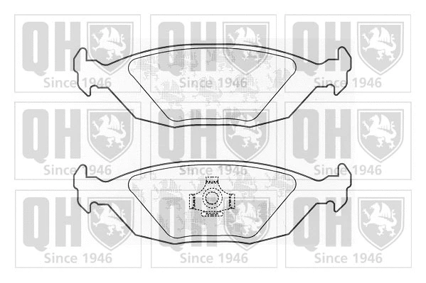 Brake Pad Set, disc brake (BP852)
