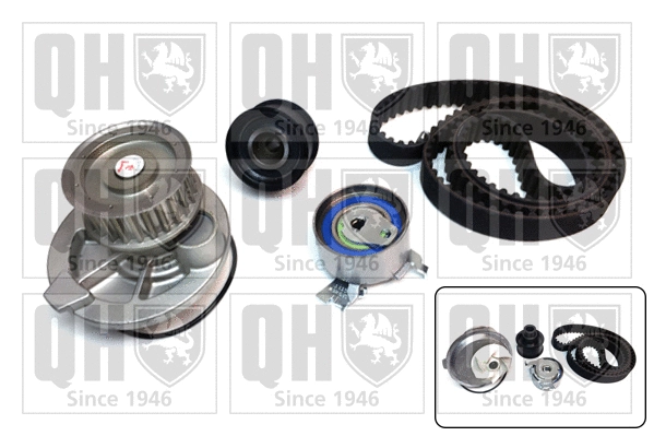 Water Pump & Timing Belt Kit (QBPK1471)