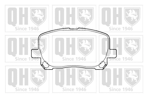 Brake Pad Set, disc brake (BP1368)