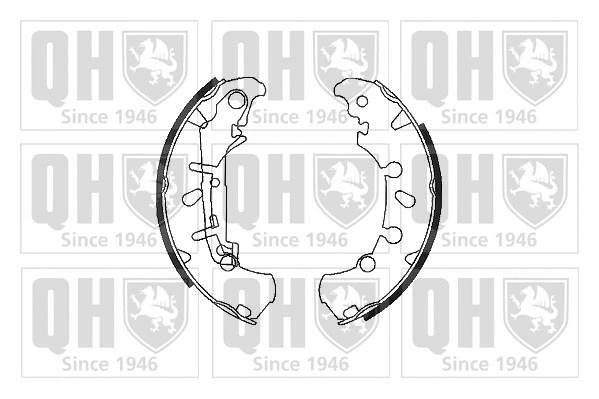 Brake Shoe Set (BS1116)