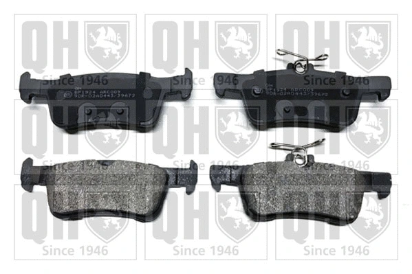 Brake Pad Set, disc brake (BP1924)