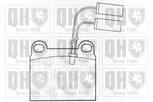 Brake Pad Set, disc brake (BP346)