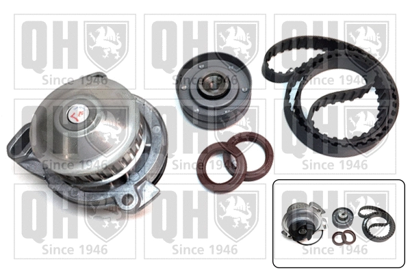 Water Pump & Timing Belt Kit (QBPK2850)