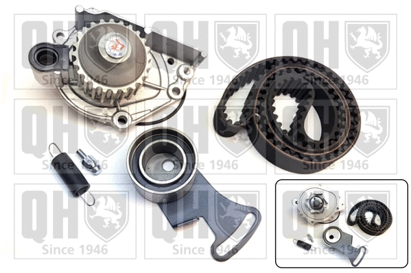 Water Pump & Timing Belt Kit (QBPK7110)