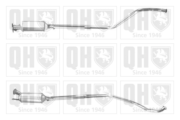 Soot/Particulate Filter, exhaust system (QDPF11014)