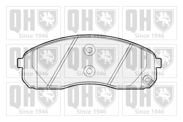 Brake Pad Set, disc brake (BP1513)