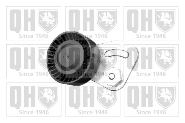 Tensioner Pulley, V-ribbed belt (QTA1099)