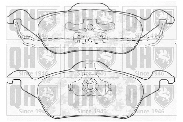 Brake Pad Set, disc brake (BP930)
