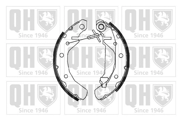 Brake Shoe Set (BS1125)