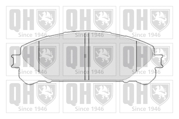 Brake Pad Set, disc brake (BP1812)