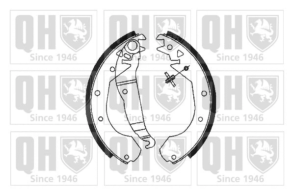 Brake Shoe Set (BS686)