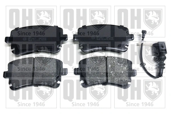 Brake Pad Set, disc brake (BP1457)