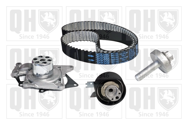 Water Pump & Timing Belt Kit (QBPK9401)