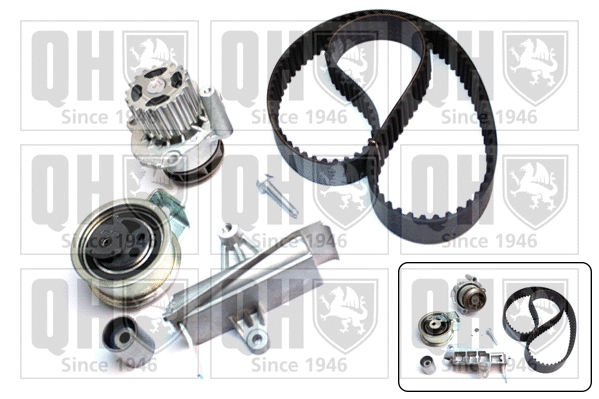 Water Pump & Timing Belt Kit (QBPK8140)