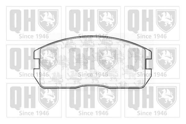 Brake Pad Set, disc brake (BP401)