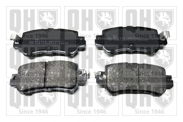 Brake Pad Set, disc brake (BP1914)