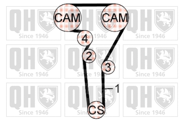 Timing Belt Kit (QBK791)