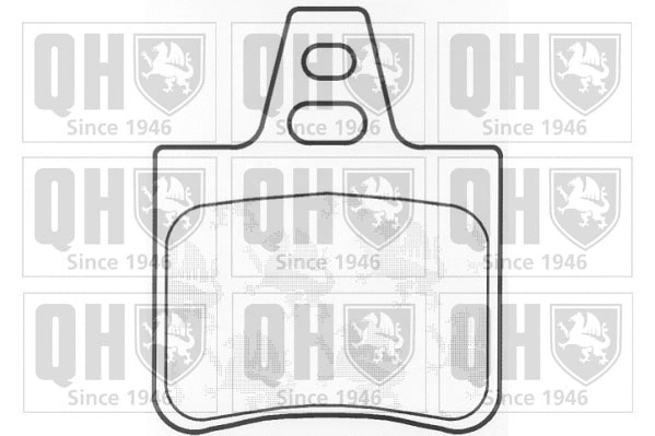 Brake Pad Set, disc brake (BP474)