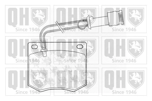 Brake Pad Set, disc brake (BP219)