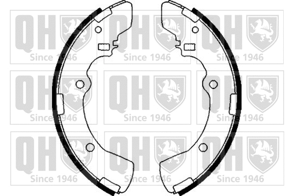 Brake Shoe Set (BS868)
