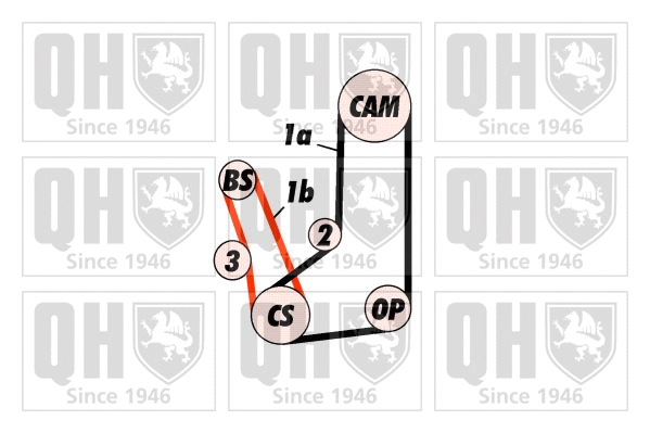 Timing Belt Kit (QBK523)