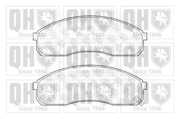 Brake Pad Set, disc brake (BP1306)