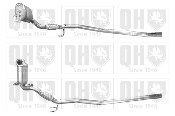 Soot/Particulate Filter, exhaust system (QDPF11142)
