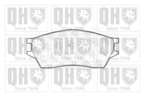 Brake Pad Set, disc brake (BP643)