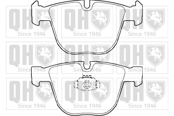 Brake Pad Set, disc brake (BP1399)