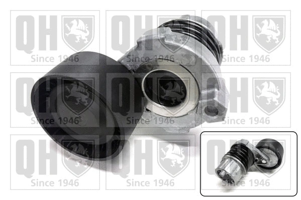 Tensioner Pulley, V-ribbed belt (QTA1635)