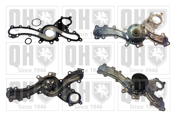 Water Pump, engine cooling (QCP3684)