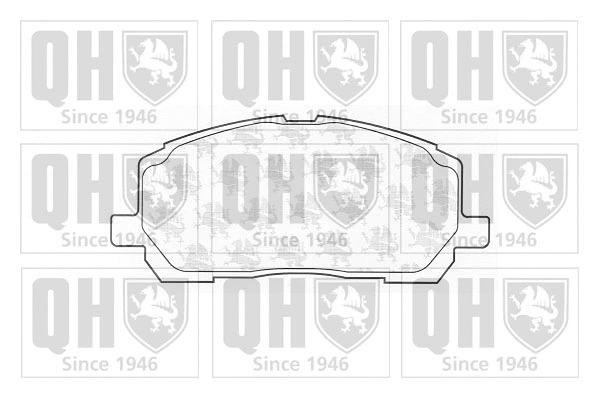 Brake Pad Set, disc brake (BP1295)