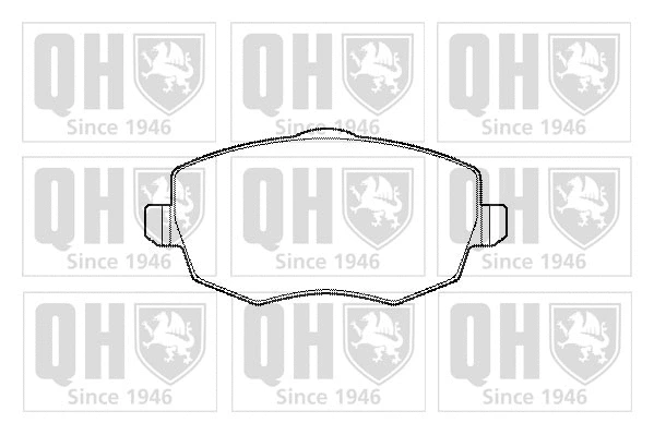 Brake Pad Set, disc brake (BP1429)