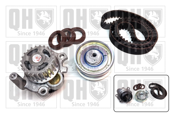 Water Pump & Timing Belt Kit (QBPK2680)