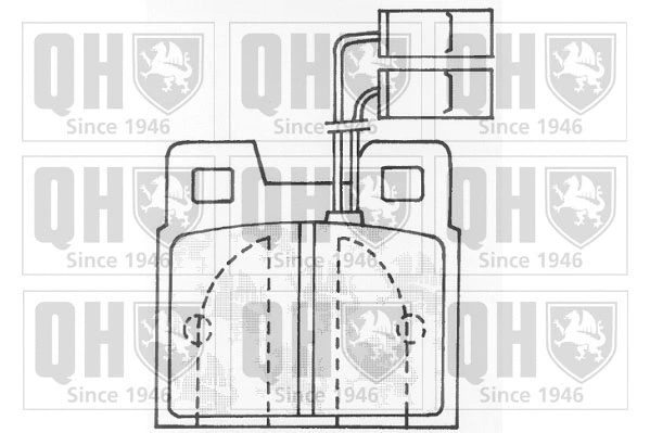 Brake Pad Set, disc brake (BP527)