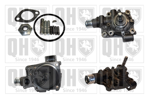 Water Pump, engine cooling (QCP3809)