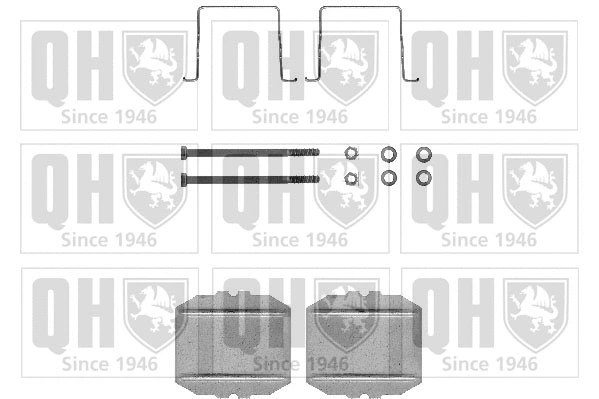 Accessory Kit, disc brake pad (BFK617)