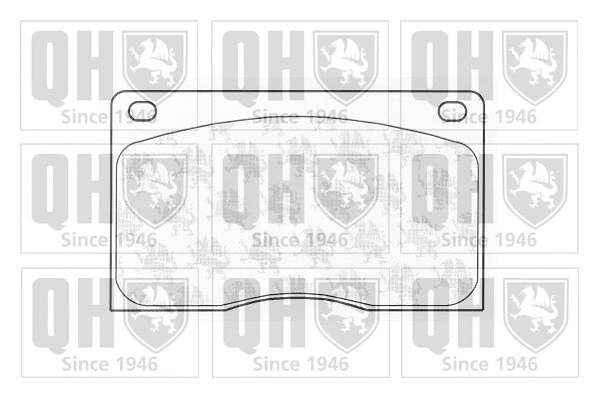 Brake Pad Set, disc brake (BP164)