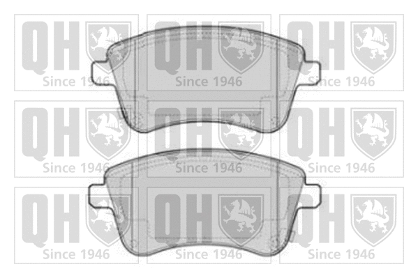 Brake Pad Set, disc brake (BP1783)