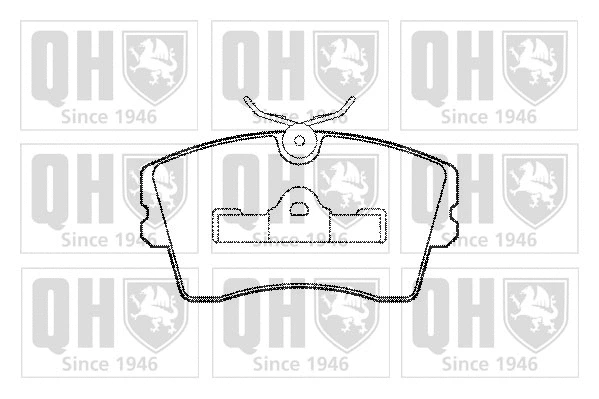 Brake Pad Set, disc brake (BP363)