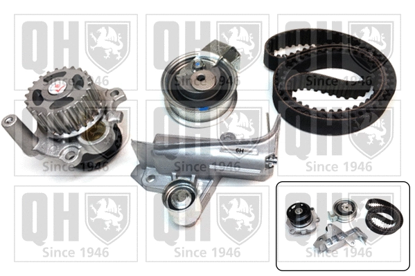 Water Pump & Timing Belt Kit (QBPK6420)